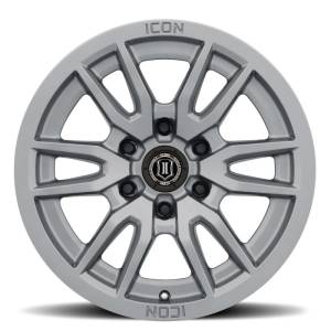 ICON Vector 6 17x8.5 6x135 6mm Offset 5in BS 87.1mm Bore Titanium Wheel | 2417856350TT - Image 3