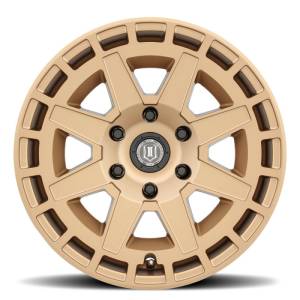 ICON Compass 17x8.5 6x135 6mm Offset 5in BS Satin Brass Wheel | 3217856350BS - Image 3