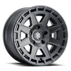ICON Compass 17x8.5 6x135 6mm Offset 5in BS Satin Black Wheel | 3217856350SB