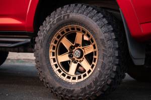 ICON Raider 17x8.5 6x120 0mm Offset 4.75in BS Satin Brass Wheel | 3417859447BS - Image 2