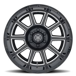 ICON Recoil 20x10 5x150 -24mm Offset 4.5in BS Gloss Black Milled Spokes Wheel | 6220105545GBMW - Image 7