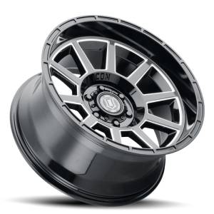 ICON Recoil 20x10 6x5.5 -24mm Offset 4.5in BS Gloss Black Milled Spokes Wheel | 6220108345GBMW - Image 2
