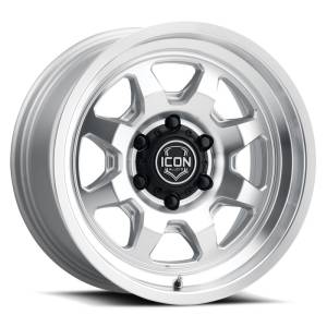 ICON Nuevo 17x8.5 / 6x135 / 6mm Offset 5in BS - Silver Machined | 8117856350SM