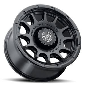 ICON Alloys Rancho 20x9 / 8x180 / 12mm / 5.5in BS DBL Black Wheel | 8420908955DB - Image 3