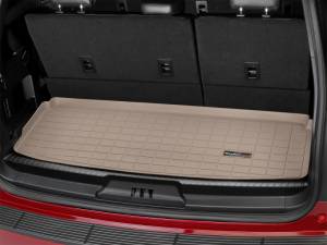 WeatherTech - WeatherTech 2018+ Lincoln Navigator / Ford Expedition Cargo Liners - Tan | 411094 - Image 2
