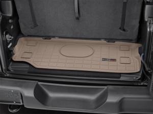 WeatherTech - WeatherTech 2018+ Jeep Wrangler (JL Only) Cargo Liners - Tan | 411197 - Image 2