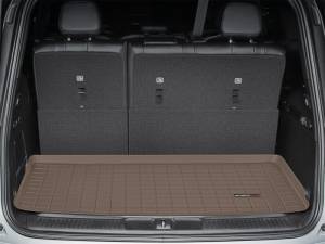 WeatherTech 22-22 Jeep Grand Wagoneer Cargo Liners - Tan | 411487 - Image 2