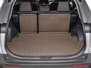 WeatherTech 19-25 Toyota RAV4 (Incl. Hybrid) Seatback Cargo Liners HP w/ Bumper Protector - Tan | 411507IMSK