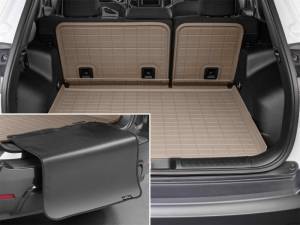 WeatherTech 19-22 Jeep Cherokee (Crgo FL on High) Seatback Cargo Liner HP w/Bumper Protector - Tan | 411511IMSK