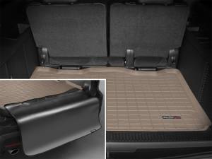 WeatherTech 07-13 Cadillac Escalade ESV Cargo With Bumper Protector - Tan | 41311SK
