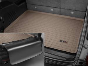 WeatherTech 15+ Cadillac Escalade ESV Cargo Liner w/ Bumper Protector - Tan | 41678SK