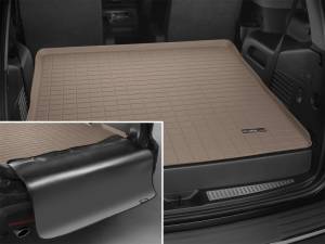 WeatherTech 15+ Cadillac Escalade Cargo Liner w/ Bumper Protector - Tan | 41710SK