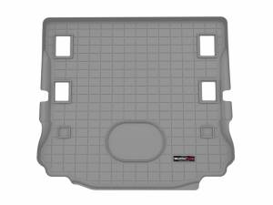 WeatherTech - WeatherTech 2015+ Jeep Wrangler Cargo Liner - Grey (Works w/Alpine Premium 9-Speakers) | 421055 - Image 1