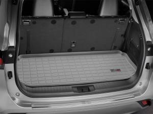 WeatherTech - WeatherTech 2020+ Toyota Highlander Cargo Liners - Grey | 421350 - Image 2