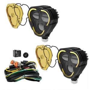 KC HiLiTES FLEX ERA 3 Dual Mode SAE Fog Lights - 2-Light Master Kit | 284 - Image 2