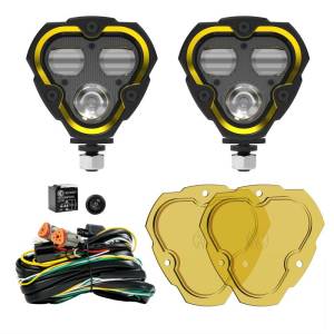 KC HiLiTES FLEX ERA 3 Dual Mode SAE Fog Lights - 2-Light Master Kit | 284 - Image 13