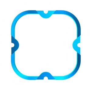 KC HiLiTES FLEX ERA 4 Color Bezel Ring Blue (ea) | 30572