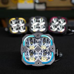 KC Hilites - KC HiLiTES FLEX ERA 4 Color Bezel Ring Blue (ea) | 30572 - Image 2