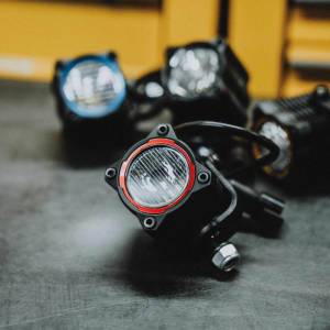 KC Hilites - KC HiLiTES FLEX ERA 1 (Single Bezel Ring) - Red | 30575 - Image 5