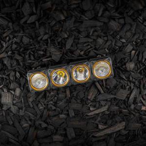 KC Hilites - KC HiLiTES FLEX ERA LED Light Bar Bezel Kit for 10in. Segments - Gold | 30578 - Image 4