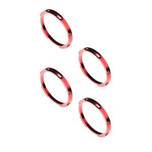 KC Hilites - KC HiLiTES FLEX ERA LED Light Bar Bezel Kit for 10in. Segments - Red | 30579 - Image 1