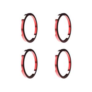 KC Hilites - KC HiLiTES FLEX ERA LED Light Bar Bezel Kit for 10in. Segments - Red | 30579 - Image 7