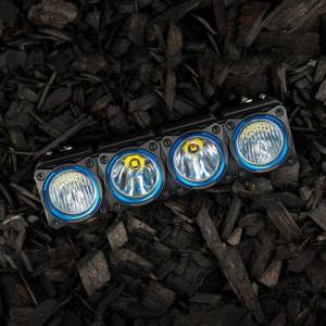 KC Hilites - KC HiLiTES FLEX ERA LED Light Bar Bezel Kit for 10in. Segments - Blue | 30580 - Image 8