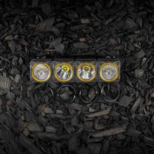 KC Hilites - KC HiLiTES FLEX ERA LED Light Bar Bezel Kit for 10in. Segments - Gloss Black | 30581 - Image 6