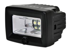 KC Hilites - KC HiLiTES C-Series 2in. C2 LED Light 20w Area Flood Beam (Pair Pack System) - Black | 328 - Image 2