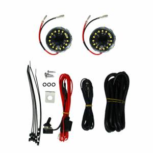 KC Hilites - KC HiLiTES Cyclone 2in. LED Universal Under Hood Lighting Kit (Incl. 2 Cyclone Lights/Switch/Wiring) | 355 - Image 3