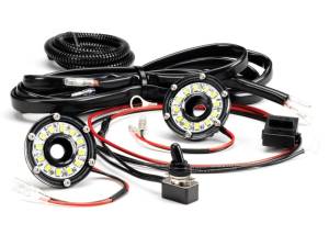 KC Hilites - KC HiLiTES Cyclone 2in. LED Universal Under Hood Lighting Kit (Incl. 2 Cyclone Lights/Switch/Wiring) | 355 - Image 4