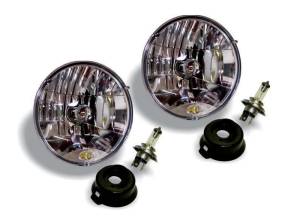 KC Hilites - KC HiLiTES Universal/97-06 Jeep TJ 7in. Halogen H4 DOT Headlight 55/60w Lexan (Pair Pack System) | 42301 - Image 2