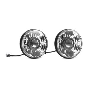 KC Hilites - KC HiLiTES 07-18 Jeep JK (Not for Rubicon/Sahara) 7in. Gravity LED Pro DOT Headlight (Pair Pack Sys) | 42341 - Image 35