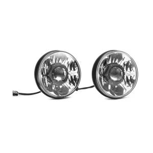 KC HiLiTES 18-20 Jeep JL/JT 7in. Gravity LED Pro DOT Approved Replac. Headlight (Pair Pack Sys) | 42342
