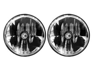 KC Hilites - KC HiLiTES 97-06 Jeep TJ/Univ. 7in. Gravity LED H4 DOT Approved Replac. Headlight (Pair Pack System) | 42361 - Image 5