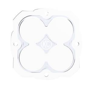 KC Hilites - KC HiLiTES FLEX ERA 4 Spot Beam Lens Replacement (ea) - Clear | 4259 - Image 1