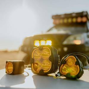 KC Hilites - KC HiLiTES FLEX ERA 1 Performance Yellow Spread Beam Lens | 4265 - Image 2