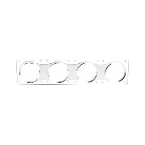 KC Hilites - KC HiLiTES FLEX ERA LED Clear Spot Beam Lens for Light Bars | 4271 - Image 2