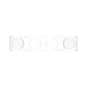 KC Hilites - KC HiLiTES FLEX ERA LED Clear Combo Beam Lens for Light Bars | 4273 - Image 2