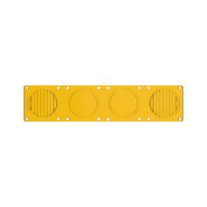 KC Hilites - KC HiLiTES FLEX ERA LED Performance Yellow Combo Lens for Light Bars | 4274 - Image 1