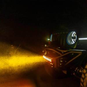 KC Hilites - KC HiLiTES FLEX ERA LED Performance Yellow Combo Lens for Light Bars | 4274 - Image 3