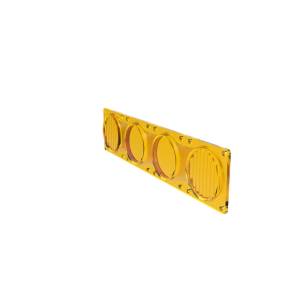 KC Hilites - KC HiLiTES FLEX ERA LED Performance Yellow Combo Lens for Light Bars | 4274 - Image 12