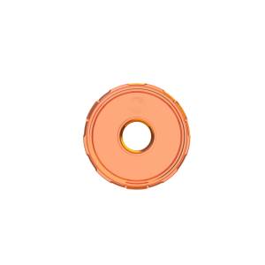 KC Hilites - KC HiLiTES Cyclone V2 LED - Replacement Lens - Amber - Single | 4402 - Image 1