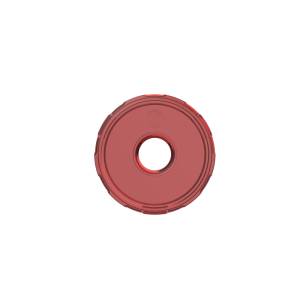 KC Hilites - KC HiLiTES Cyclone V2 LED - Replacement Lens - Red - Single | 4403 - Image 1