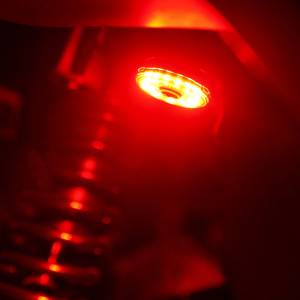 KC Hilites - KC HiLiTES Cyclone V2 LED - Replacement Lens - Red - Single | 4403 - Image 2