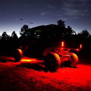 KC Hilites - KC HiLiTES Cyclone V2 LED - Replacement Lens - Red - Single | 4403 - Image 4