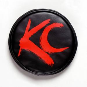 KC Hilites - KC HiLiTES 6in. Round Soft Cover (Pair) - Black w/Yellow KC Logo | 5102 - Image 5