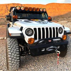 KC Hilites - KC HiLiTES 6in. Light Shield for SlimLite LED - Amber | 5104 - Image 10