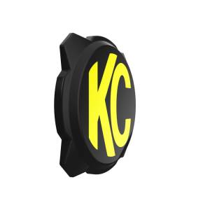 KC Hilites - KC HiLiTES 6in. Hard Cover for Gravity Pro6 LED Lights (Single) - Black w/Yellow KC Logo | 5111 - Image 3