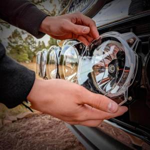 KC Hilites - KC HiLiTES 6in. Light Shield for Gravity Pro6 LED Lights (Single) - Clear | 5118 - Image 11